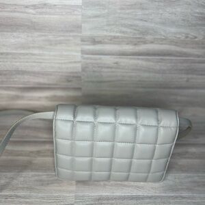 H&M Beige Quilted Crossbody Bag